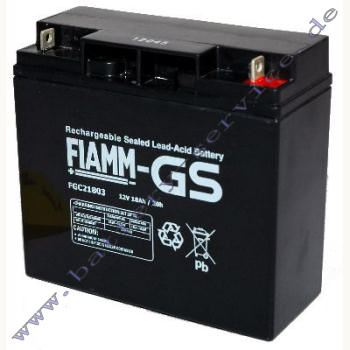 Fiamm FGC21803 zyklenfester Bleiakku 12V 18AH