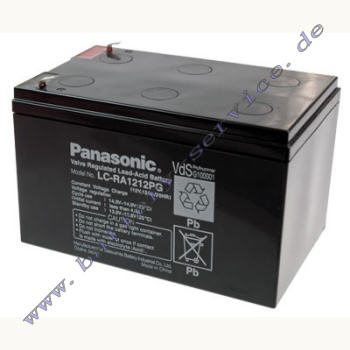 Panasonic LC-RA1212PG Bleiakkus AGM 12V 12Ah