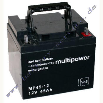 Multipower MP45-12 Bleiakku 12V 45,0Ah AGM